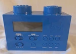 Lego LG11007 Portable Digital Alarm Clock Radio Power Supply Blue Building Block. Fixed Price $22.95.
