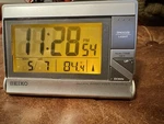 Seiko Alarm Clock World Travel Global Radio Controlled QHR024S. Fixed Price $35.00.