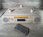 Jensen JCR-280 Under Cabinet Am/fm Stereo Cd Player Digital Clock Radio Tested. Fixed Price $34.84.