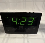Rca RP3701A Digital Clock Radio Am/fm Alarm Snooze Black Modern Tested & Works. Fixed Price $16.00.