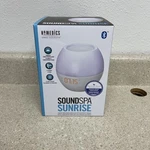 Homedics Soundspa Sunrise Simulator Alarm Clock 8 Sleep And Wake White. Fixed Price $46.87.