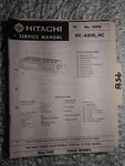 Hitachi KC-651 Hc Service Manual Original Repair Book Table Radio Digital. Fixed Price $20.00.