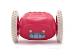 Clocky Alarm Raspberry/red - Loud For Heavy Sleepers On Wheels New. Fixed Price $25.99.