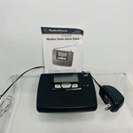 Radio Shack 1200093 Noaa Weather Public Alert Alarm Clock W/ Adapter A1. Fixed Price $22.45.