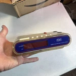 Vintage April 1992 Tozai Am/ Fm Clock Radio Alarm. Fixed Price $47.96.
