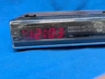 Emerson Dual Alarm Clock Radio RED5676 Turns But For Parts Repair. Fixed Price $6.98.
