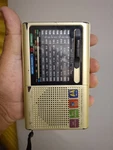 Golon Model RX-BT6622 FM/AM/SW1-7 9 Bands Portable Radio Not Tested. Fixed Price $10.99.