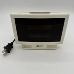 Zenith Alarm Clock Model ZG120W Am/fm Electric & Battery Operated. Fixed Price $10.00.
