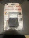 New Sealed Seiko Instruments DF-4011 Sii Travel Alarm Clock W/ Phone Organizer. Fixed Price $20.25.