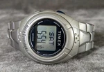 Timex Radio Controlled 43MM Chronograph Digital Watch Silver Tone Resin Case. Fixed Price $27.50.