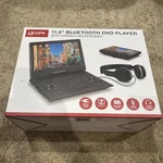 Gpx PDB1214BDL 11.6" Portable Dvd Player With Bluetooth & Headphones - Black New. Fixed Price $47.49.