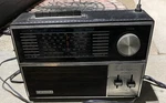 Vintage Electro Am/fm Radio W/ Leather Case Made Hong Kong Works. Fixed Price $20.00.