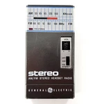 General Electric 7-1610A Stereo Am/fm Radio No Battery Cover Tested & Works. Fixed Price $13.00.
