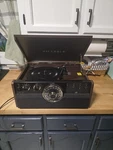 Victrola VTA-370B 6-IN-1 Bluetooth Record Player Cd Cassette Fm Radio System. Fixed Price $90.00.