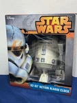Watch Star Wars R2D2 Action Alarm Clock #01235D. Fixed Price $339.30.