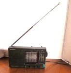 Vintage Sony 12 Band Worldwide Portable Receiver ICF-SW10 Fm/sw/mw/lw Works!. Fixed Price $44.95.