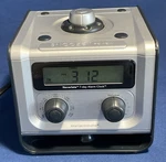 American Innovative Neverlate 7 Day Alarm Clock Electric/battery Backup - Euc. Fixed Price $55.00.