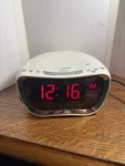 Living Solutions Am Fm Alarm Clock Radio Led Snooze Tested Works. Fixed Price $19.99.
