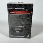 New Radio Shack All Hazards Desktop Weather Alert 120-0521 Battery Backup. Fixed Price $49.99.