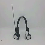 Vintage Aiwa HR-S2 Portable Foldable Headphones Am/fm Radio Only 1 Speaker Works. Fixed Price $19.95.