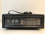 Vintage General Electric 7-4310F Flip-clock Alarm Radio Am/fm Corded Brown. Fixed Price $94.00.