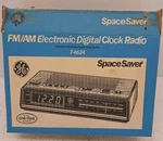 Ge 7-4624 Space Saver Fm/am Electronic Digital Clock Radio. Fixed Price $89.87.