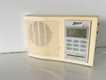 Zenith Am/fm Clock With Tv Band, Model Z222W (EL22). Fixed Price $24.95.