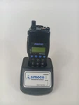 Simoco SRP9100 Walkie Talkie Radio With Charger Untested Parts As Is. Fixed Price $49.99.