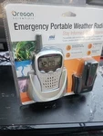 Oregon Scientific Emergency Portable Weather Radio WR601 New Sealed!. Fixed Price $44.00.