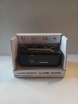 Vtg Nos Timelink Black Digital Clock W/ Snooze, Loud Alarm, Battery Backup. Fixed Price $13.50.