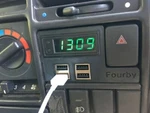 Fourby Land Rover Discovery 1 Usb Clock Kit -temperature Voltage Gauge Green Led. Fixed Price $74.01.