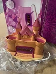 Disney Princess Castle Alarm Clock Radio Pink Digital Display 2007. Fixed Price $30.45.