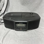 Sony Fm/am Compact Disc Dual Alaram Clock Radio ICF-CD800 Tested Works!. Fixed Price $34.53.