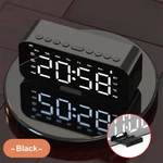 Digital Alarm Clock Fm Radio Mirror Led W/wireless Speaker Usb Rechargeable Usa. Fixed Price $13.87.