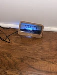 Capello CA-30 Wood Usb Digital Gray Display Portable Window Alarm Clock B14. Fixed Price $13.95.