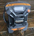Ridgid X4 Portable Am Fm Jobsite Radio/speaker R84084 Tool Only Tested Working. Fixed Price $35.65.