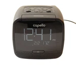 Capello CR50 Alarm Clock Radio Bluetooth Speaker Dual Usb Charging Ports - Black. Fixed Price $9.99.