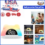 Kids Wake Up Light Clock With Rgb Night Dual Alarms Sleep Trainin.... Fixed Price $26.71.