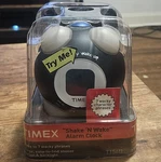 Timex Shake Wake T156B Black Alarm Clock With 7 Wacky Characters Brand New Nib. Fixed Price $19.99.