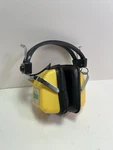 Vintage Gran Prix Am-fm Radio Yellow Headphones HP9000 Tested And Working 9-VOLT. Fixed Price $24.99.