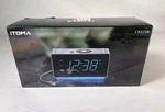 Itoma Alarm Clock With Bluetooth Speaker, Fm Radio, Dual Snooze. Fixed Price $22.95.
