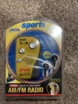 Vintage Jwin Am/fm Radio All Weather JX-M7 Water Resistant Jogging Outdoors Nib!. Fixed Price $19.99.