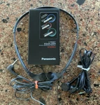 Panasonic RF-11 Fm/am Receiver Tested! W/ Headphones & Earbuds. Fixed Price $24.99.