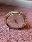 Vintage Westclox Baby Ben Style 8 Wind Up Alarm Clock Gold And White/cream 53632. Fixed Price $19.99.