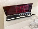 Vintage Spartus Hi Tech 1150 Digital Alarm Clock Red Led Display Battery/cord. Fixed Price $9.00.