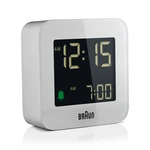 Braun BN-BC08W White Digital Lcd Travel Quartz Alarm Clock Square 2.3". Fixed Price $46.80.