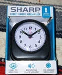 Sharp - Quartz Analog Alarm Clock Nib Backlight / Ascending Snooze. Fixed Price $10.00.
