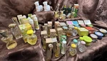 Nos + Used 47 Vtg Avon Collectibles Fragrances, Bottles, Demi-sticks, Sachets,. Fixed Price $99.79.