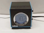 Realtone RT205 Am/fm Dual Alarm Clock Radio Blue Works Gently Used. Fixed Price $12.59.