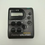 Sony Mega Bass Walkman SRF-M43 Am Fm Radio With Earphones Vintage Retro 1990S. Fixed Price $24.99.